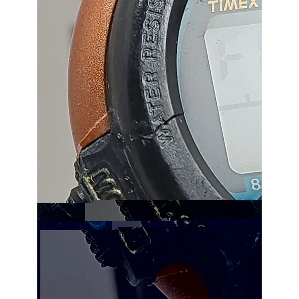 Vintage 1995 Timex Ironman Copper Digital 8Lap Watch Indiglo New Battery -  Read